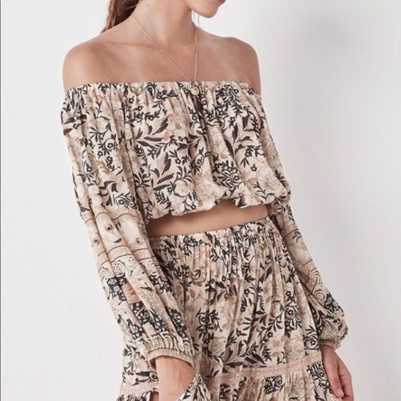 Spell Tops - Spell & The Gypsy Oasis Off The Shoulder Top